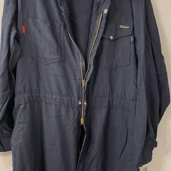 Workrite Fire Resistant Industrial Coveralls 110NX45, NWT, Size 50 Reg (XL Reg) - Picture 3 of 4
